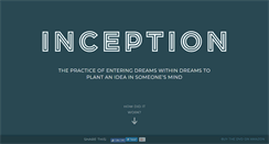 Desktop Screenshot of inception-explained.com